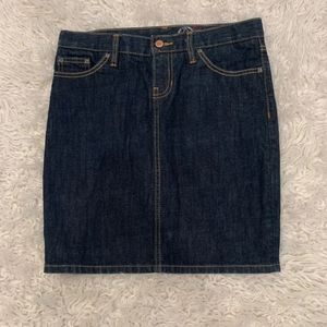Nwot Gap denim skirt dark wash vintage 4